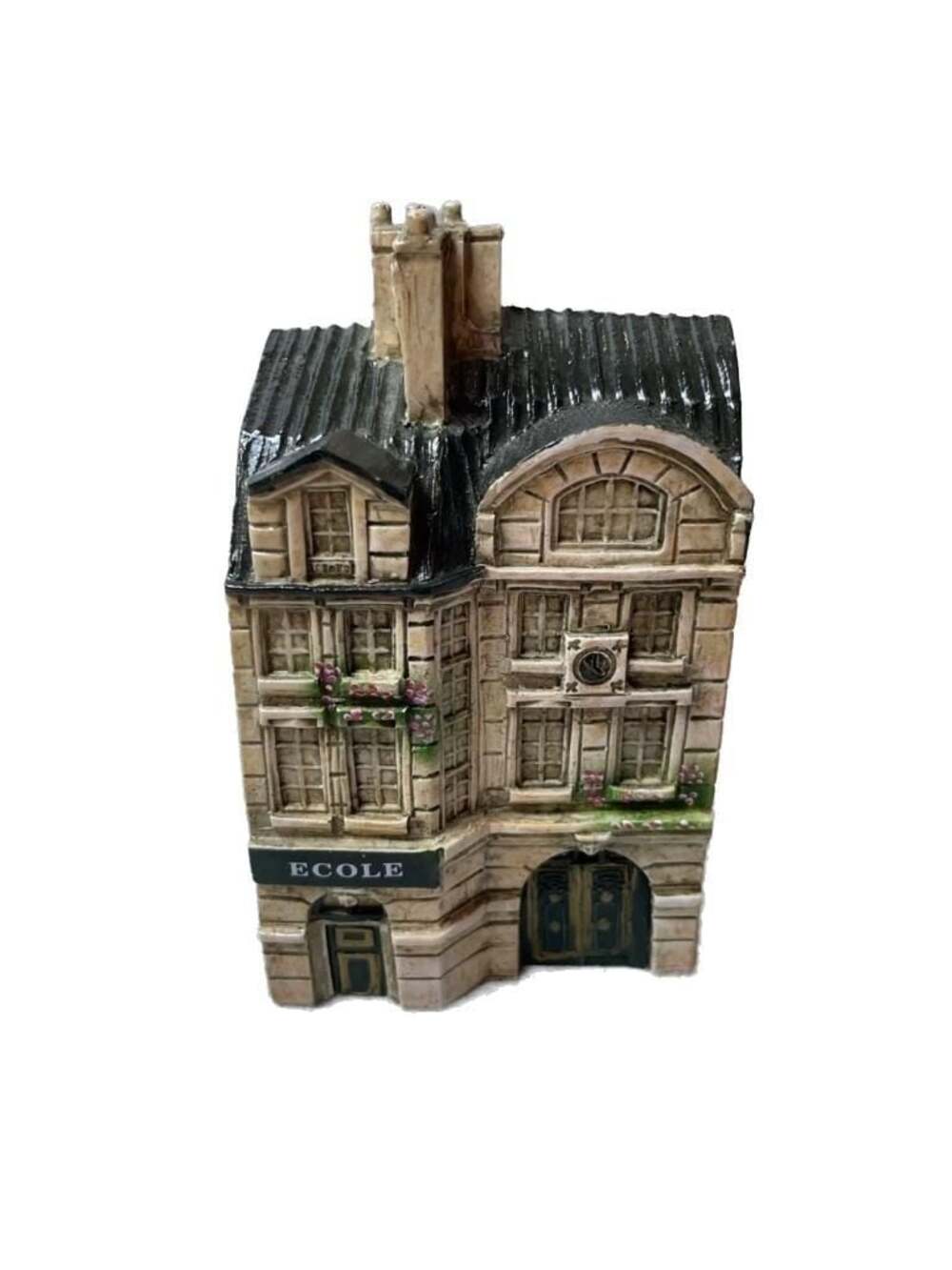 Vintage J Carlton Dominique Gault Paris Miniature ECOLE School Building 210161